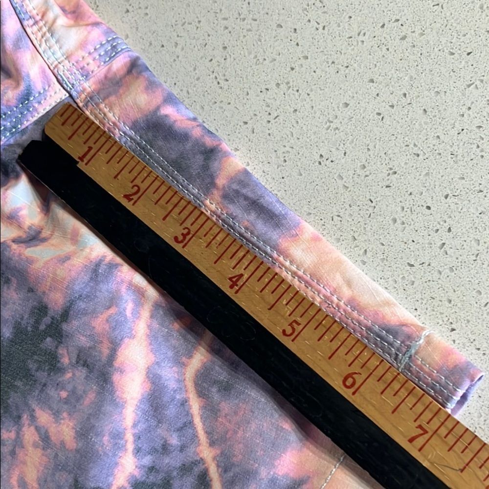 Billabong Men's Tie-Dye Recycled Sundays Layback Swim Athletic Shorts Purple Pin - Picture 8 of 8
